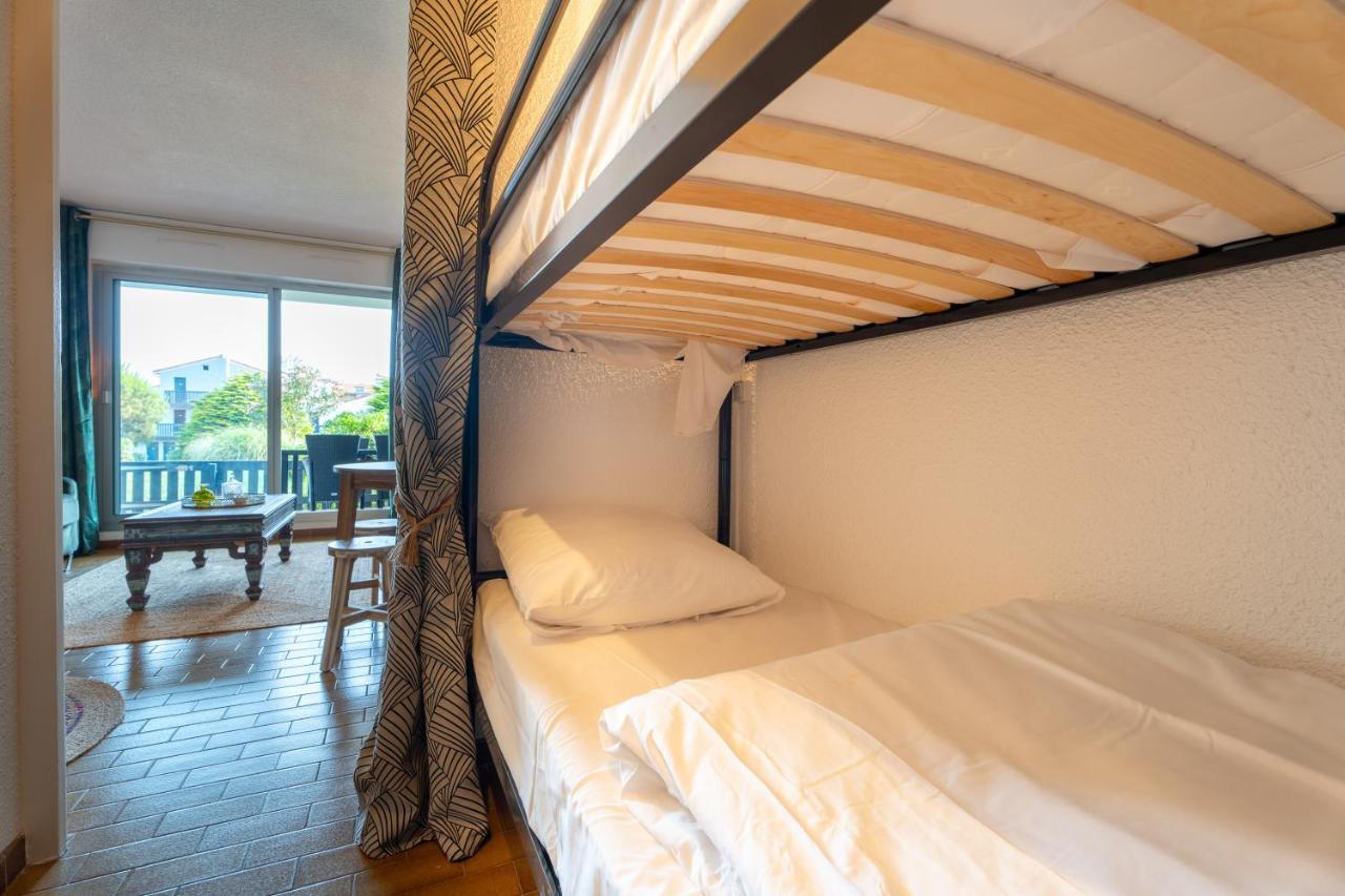 Studio Plage De Capbreton Avec Terrasse Exterior foto