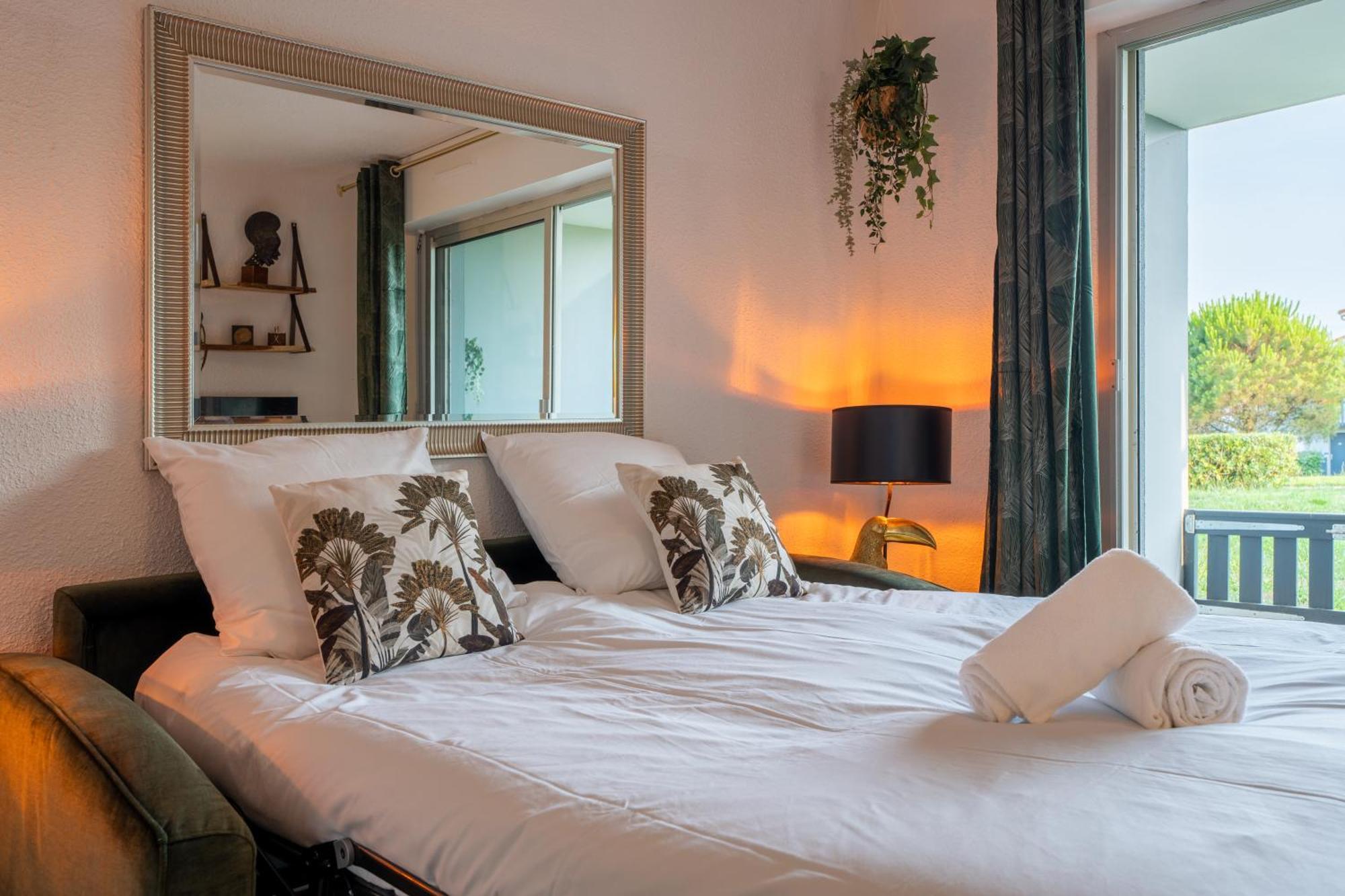 Studio Plage De Capbreton Avec Terrasse Exterior foto